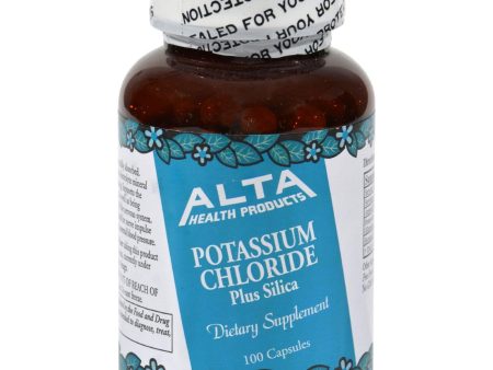 Alta Health Products Potassium Chloride Plus Silica - 100 Capsules on Sale