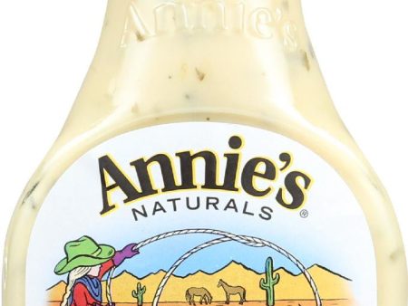 Annie s Naturals Organic Dressing Cowgirl Ranch - Case Of 6 - 8 Fl Oz. For Sale