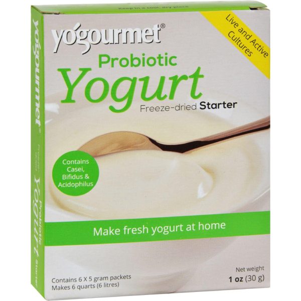 Yogourmet Yogurt Starter With Probiotics - 5 G Each - Pack Of 6 on Sale