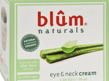 Blum Naturals Eye And Neck Cream - 1.69 Oz Hot on Sale