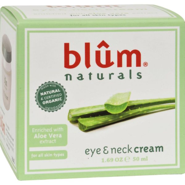 Blum Naturals Eye And Neck Cream - 1.69 Oz Hot on Sale