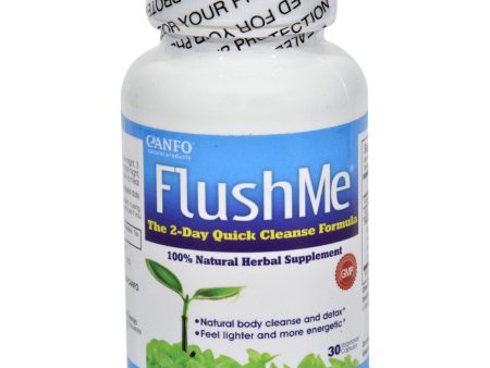 Canfo Natural Products Flushme - 30 Vcaps Online Hot Sale