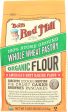 Bob s Red Mill Organic Whole Wheat Pastry Flour - 5 Lb - Case Of 4 Supply