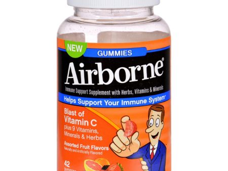 Airborne Vitamin C Gummies For Adults - Assorted Fruit Flavors - 42 Count Fashion