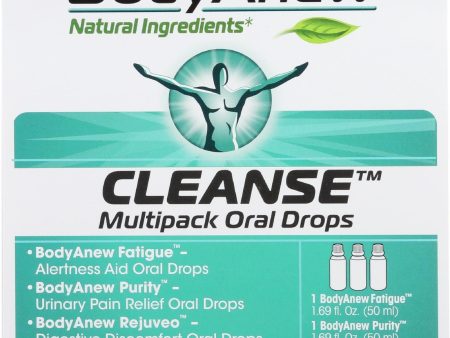 Bodyanew Cleanse - Multipack Oral Drops - 50 Ml - 3 Count Sale