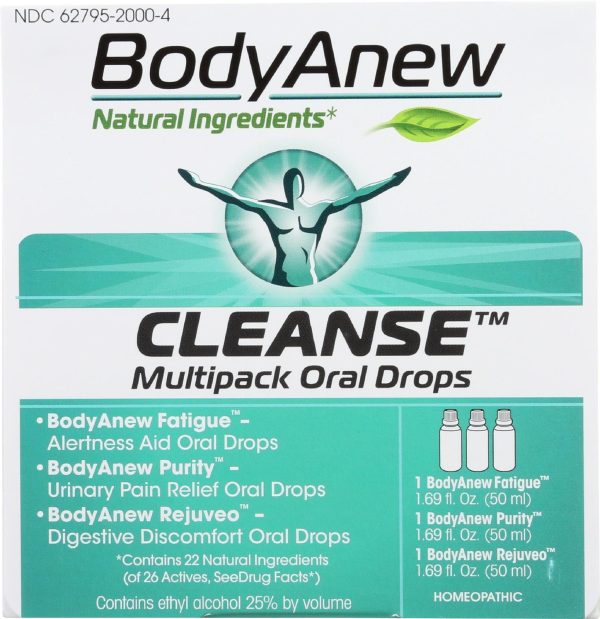 Bodyanew Cleanse - Multipack Oral Drops - 50 Ml - 3 Count Sale