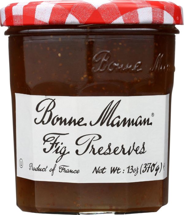 Bonne Maman Conserve - Fig - Case Of 6 - 13 Oz. Online Hot Sale