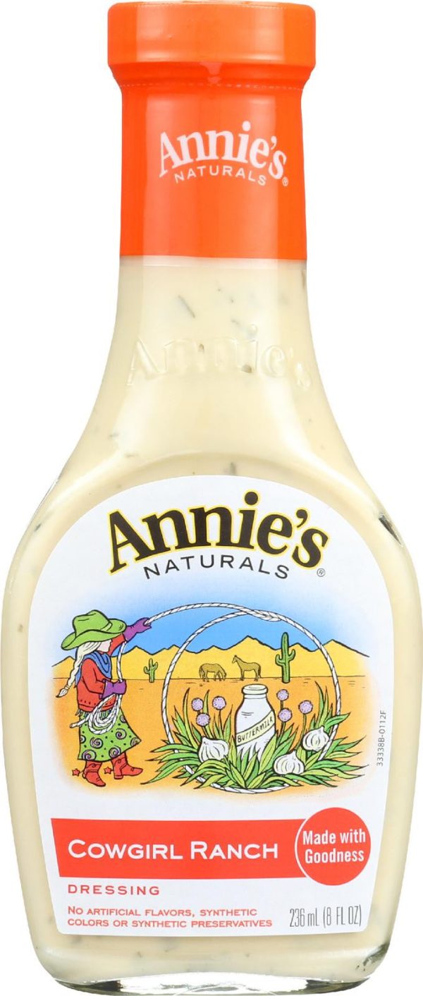 Annie s Naturals Dressing Cowgirl Ranch - Case Of 6 - 8 Fl Oz. Online