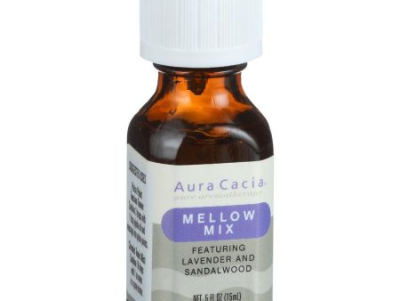 Aura Cacia Essential Solutions - Mellow Mix - .5 Oz Online Hot Sale