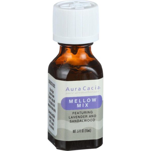 Aura Cacia Essential Solutions - Mellow Mix - .5 Oz Online Hot Sale