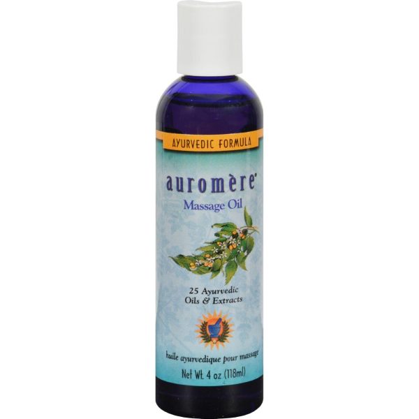 Auromere Ayurvedic Massage Oil - 4 Fl Oz Sale