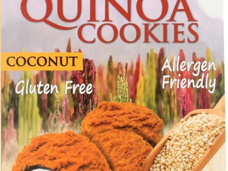 Andean Dream Gluten Free Quinoa Cookies Coconut - Case Of 6 - 7 Oz. Supply