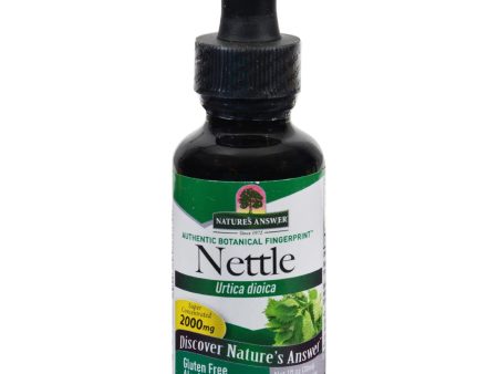 Nature s Answer Nettle Leaf Alcohol Free - 1 Fl Oz Hot on Sale