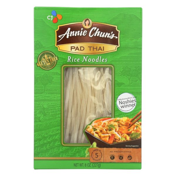 Annie Chun s Original Pad Thai Rice Noodles - Case Of 6 - 8 Oz. Supply