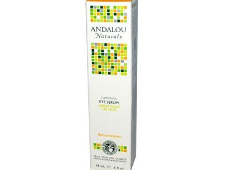 Andalou Naturals Luminous Eye Serum Brightening - 0.6 Fl Oz Online Hot Sale