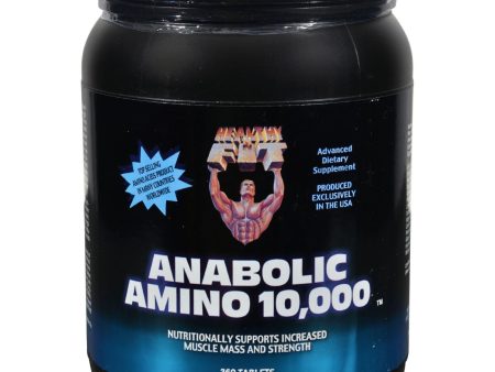 Healthy  n Fit Nutritionals Amino 10000 - 360 Tablets For Discount