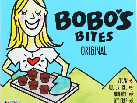 Bobo s Oat Bars Original Bites - Gluten Free - Case Of 6 - 1.3 Oz. Online Sale