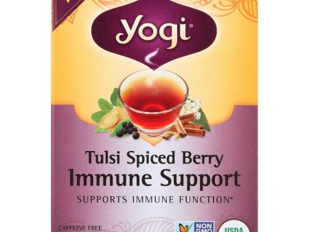 Yogi Echinacea - Immune Support - Case Of 6 - 16 Bags Online Sale