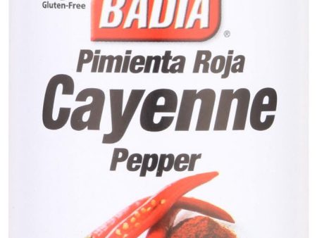 Badia Spices Ground Cayenne Pepper - Case Of 12 - 1.75 Oz. Online now