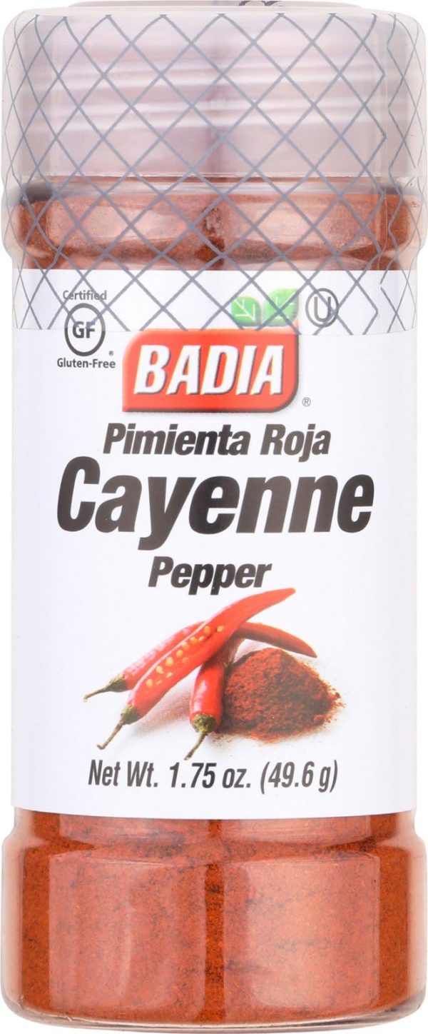 Badia Spices Ground Cayenne Pepper - Case Of 12 - 1.75 Oz. Online now