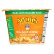 Annie s Homegrown Real Aged Cheddar Microwavable Macaroni And Cheese Cup - Case Of 12 - 2.01 Oz. Discount