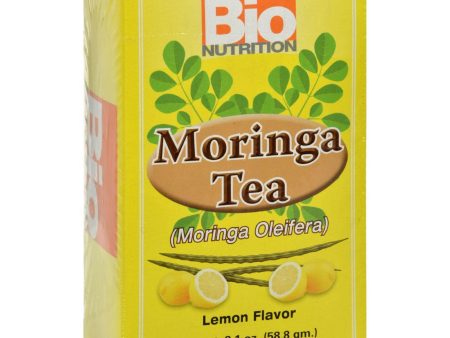 Bio Nutrition Tea - Moringa Lemon - 30 Bags Online Hot Sale