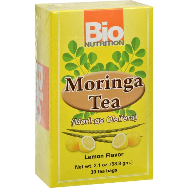 Bio Nutrition Tea - Moringa Lemon - 30 Bags Online Hot Sale