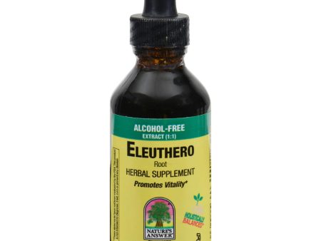 Nature s Answer Eleuthero Root Alcohol Free - 2 Fl Oz For Discount