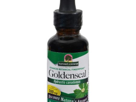 Nature s Answer Goldenseal Root Alcohol Free - 1 Fl Oz Online Sale