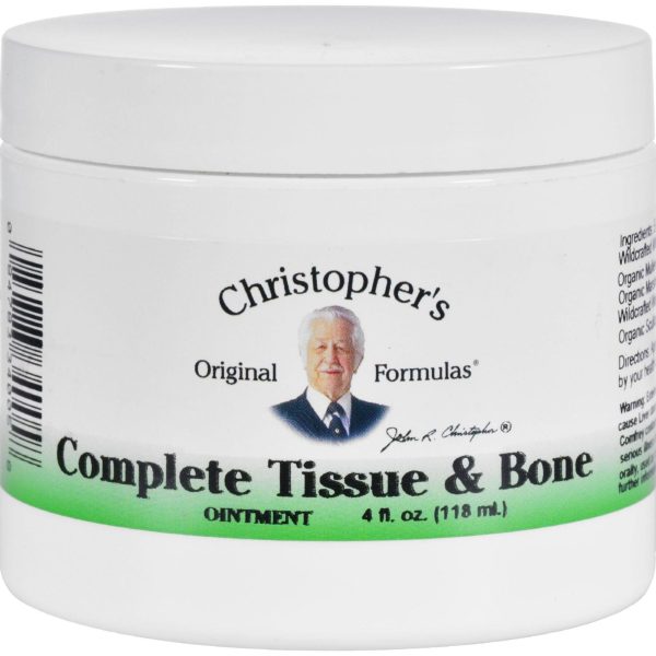 Dr. Christopher s Formulas Complete Tissue And Bone Ointment - 4 Oz Online now