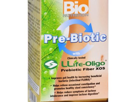 Bio Nutrition Inc Pre-biotic Fiber - Llife-oligo - 1400 Mg - 60 Vegetarian Capsules on Sale