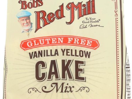 Bob s Red Mill Gluten Free Vanilla Cake Mix - 19 Oz - Case Of 4 Cheap