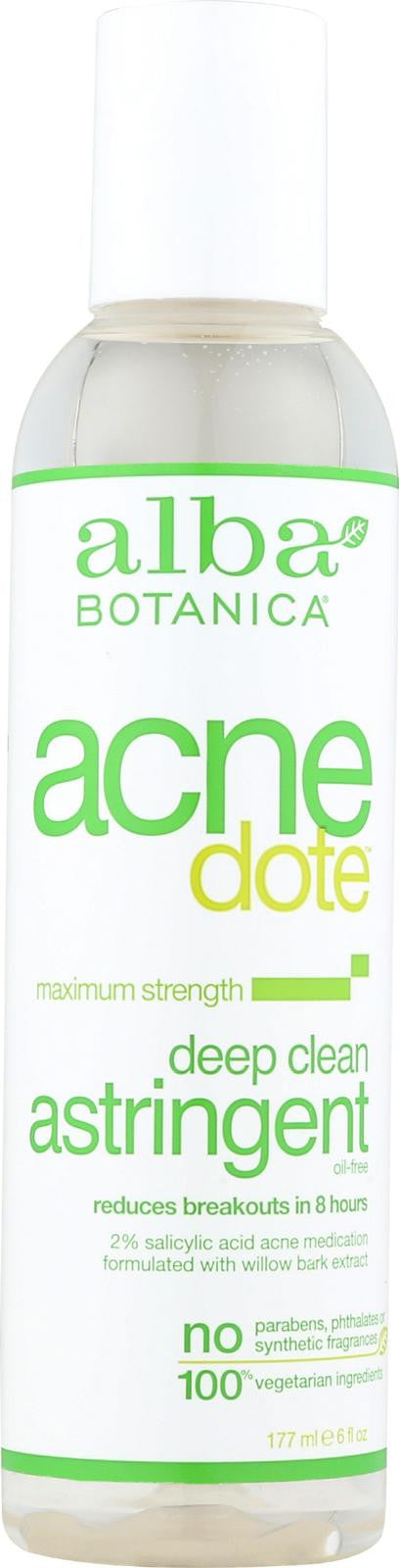 Alba Botanica Acnedote Deep Clean Astringent - 6 Oz Hot on Sale