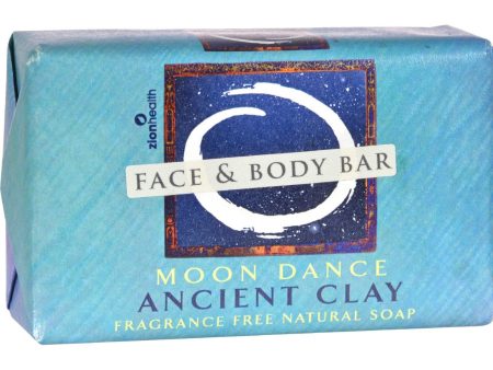 Zion Health Moon Dance Clay Soap - Fragrance Free - 6 Oz For Sale