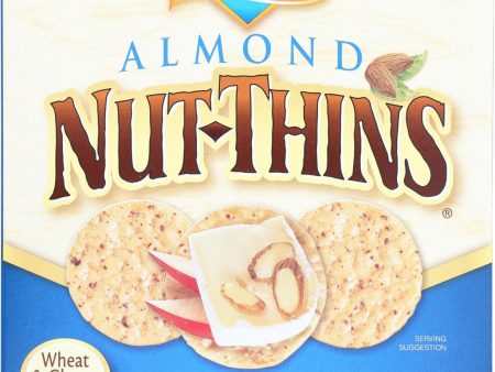 Blue Diamond Nut Thins - Almond - Case Of 12 - 4.25 Oz. For Discount