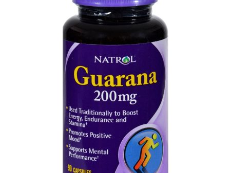 Natrol Guarana - 200 Mg - 90 Capsules Online Hot Sale