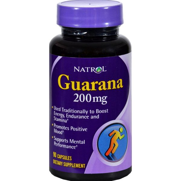 Natrol Guarana - 200 Mg - 90 Capsules Online Hot Sale