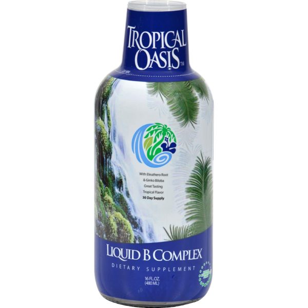 Tropical Oasis Liquid B-complex - 16 Fl Oz For Discount