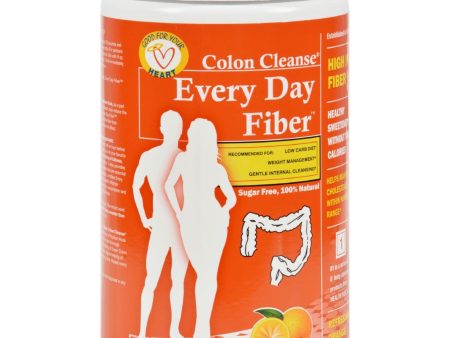 Health Plus Every Day Fiber - Orange - 9 Oz For Sale